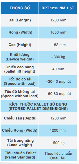 DPT Pallet Shuttle